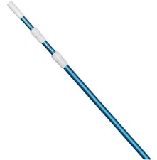 POOLWHALE Professional 12 Feet Blue Anodized Aluminum Telescopic Swimming 12FT