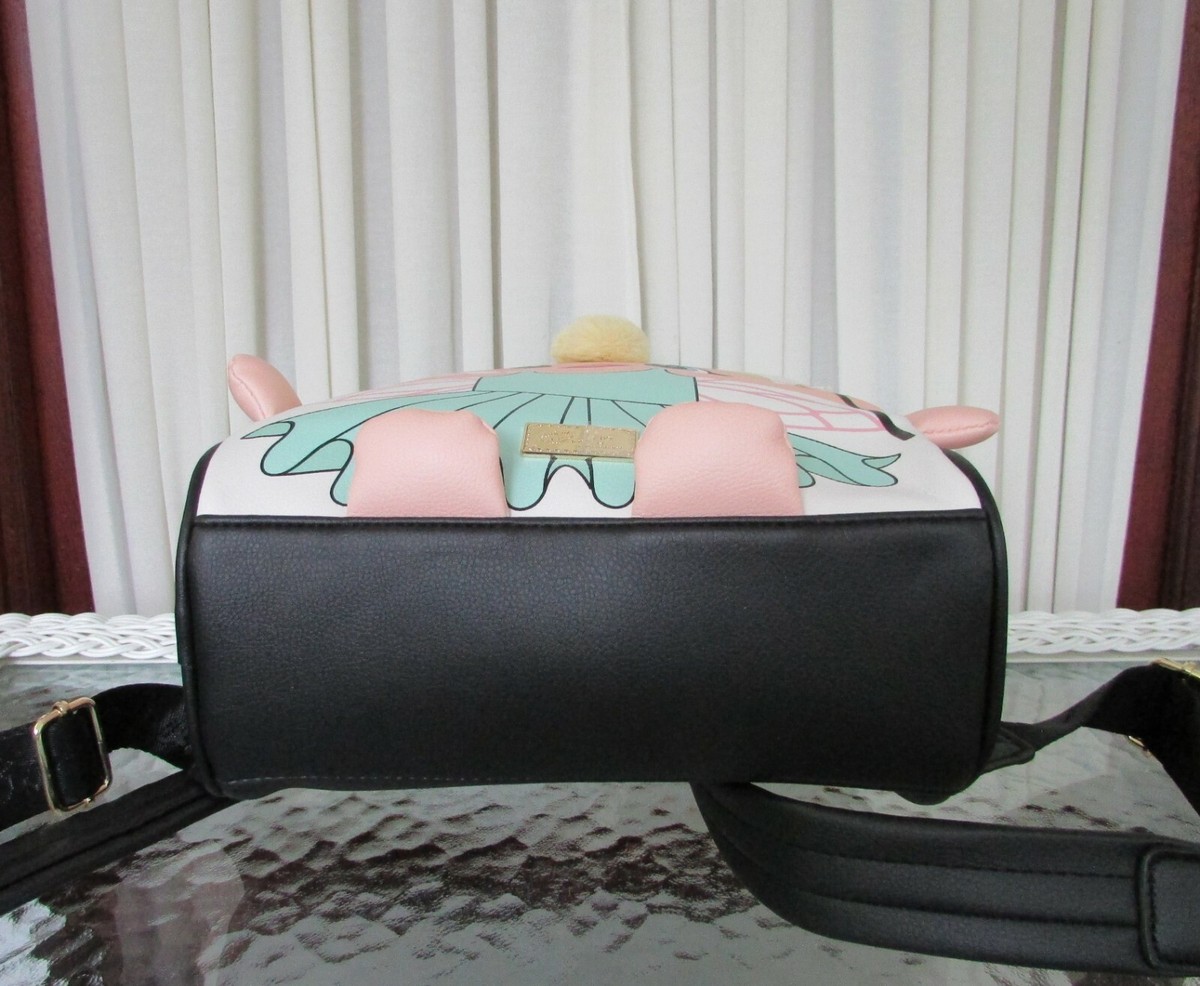 Luv Betsey Johnson Backpack Kitsch Fairy Princess Ballerina 