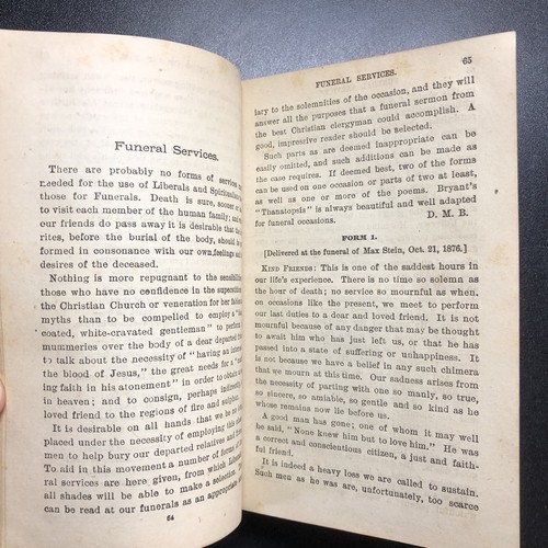 THE TRUTH SEEKER COLLECTION LIBERAL AND SCIENTIFIC HOUSE ANTIQUE OLD BOOK 1877 - Imagen 10 de 12