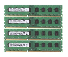 DDR3 RAM 4 GB 4GB 2Rx8 PC3-8500 1066Mhz 240Pin Desktop Memory PC8500 NON-ECC Lot
