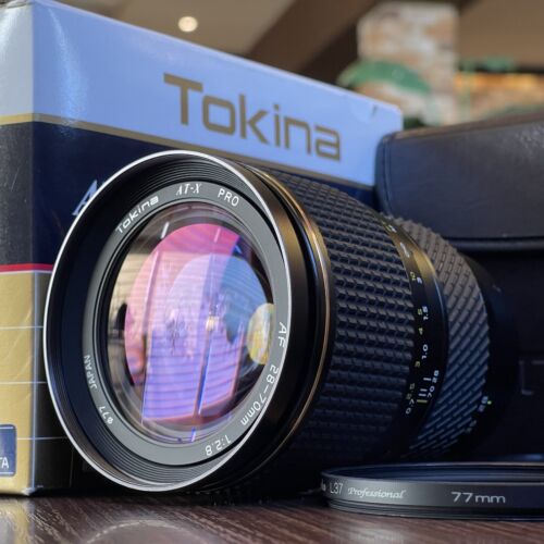 [MINT w/ Box Case] Tokina AT-X Pro AF 28-70mm f2.8 For Sony Minolta Lens Japan - Picture 1 of 20