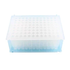 2.2ml 96-Well Deep-Well Plate, V-Bottom, Square Well, Sterile, Case/64 plates