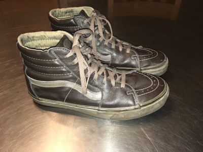 vans sk8 mid leather