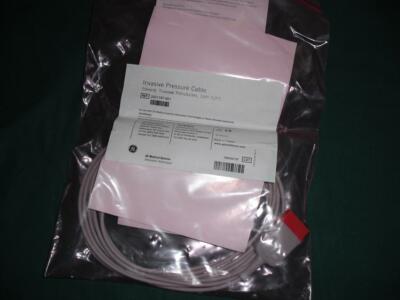 GE Medical Systems 2021197-001 invasiver Druck Kabel Invasive Pressure Cable NEU