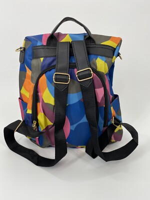 Poaba multi Colored Backpack. Anti Theft And Waterproof. No Flaws Very Clean Bag Poaba anti-theft and waterproof Backpack Multicolor | eBay main image 2