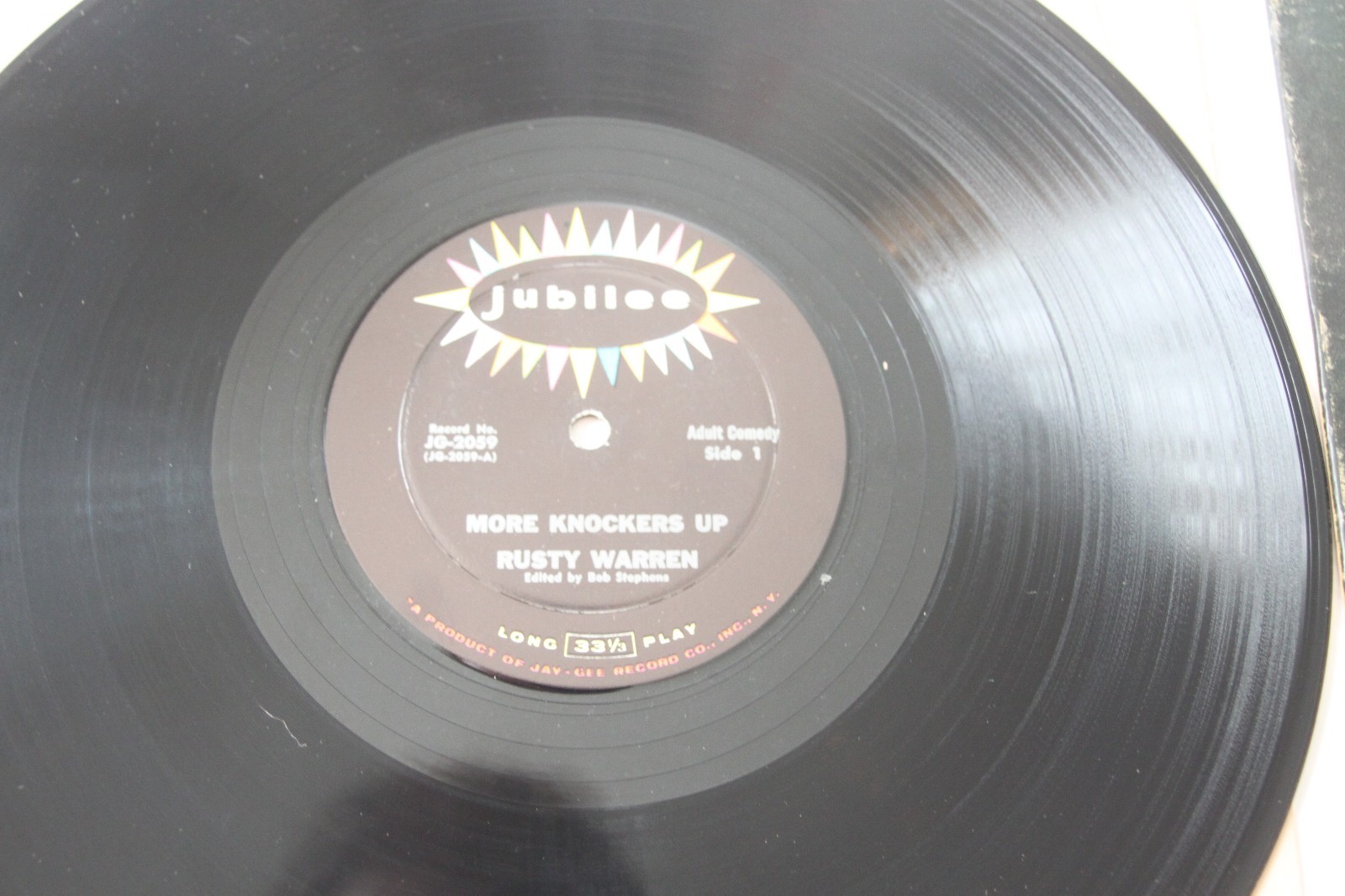 LP Rusty Warren MORE Knockers Up! JGM2059 Vintage Adult Comedy