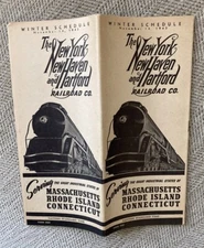 New Haven (NYNH&H RR) 11/14/43 WWII Public Timetable