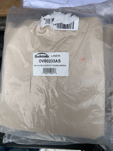 Shademate Bimini Top Sunbrella Fabric Boat Shade & Boot in Linen, OV80233AS - Picture 2 of 2