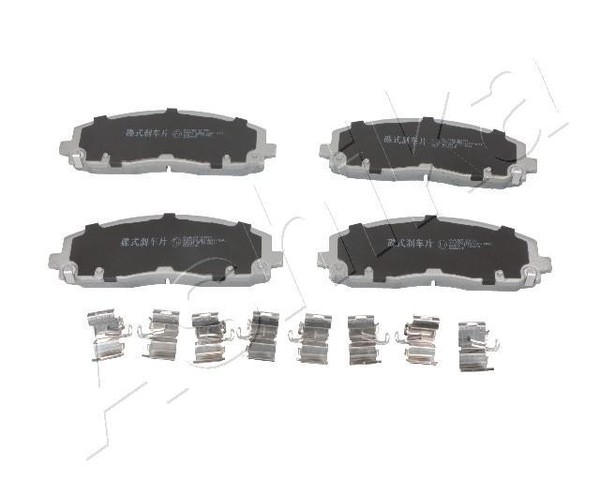 Ashika 50-09-918 Bremsbelagsatz, Scheibenbremse FüR Chrysler, Dodge, Fiat, Jeep,-image