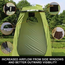 Pop-Up Privacy Tent Portable Outdoor Camping Shower Toilet Changing Room Hiking