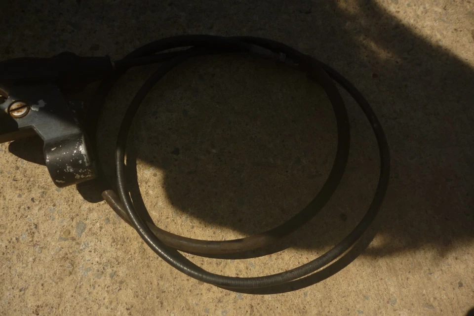 Honda CB900C 1980 palanca de embrague personalizada y cable Foto 3 de 4