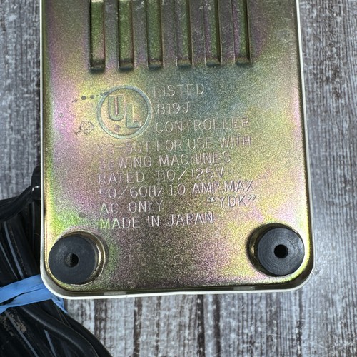 Genuine Singer Sewing Machine Replacement Foot Pedal Model YC-50T - Picture 5 of 6