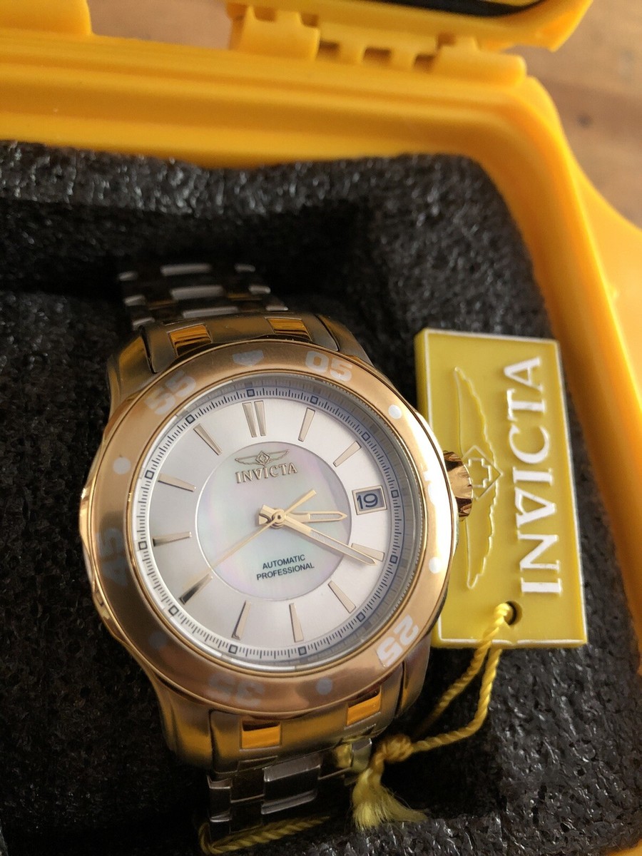 Invicta Specialty Silver/Mother Pearl Dial Two-tone Ladies  display picture 2