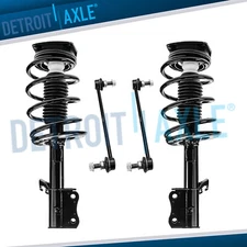 Front Struts w/ Coil Spring & Sway Bars for 2007 2008 2009-2012 Nissan Sentra