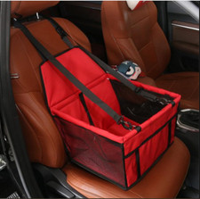 Folding Travel Pet Dog Cat Car Seat Safe Kennel Carrier Puppy Sided Bag Handbag