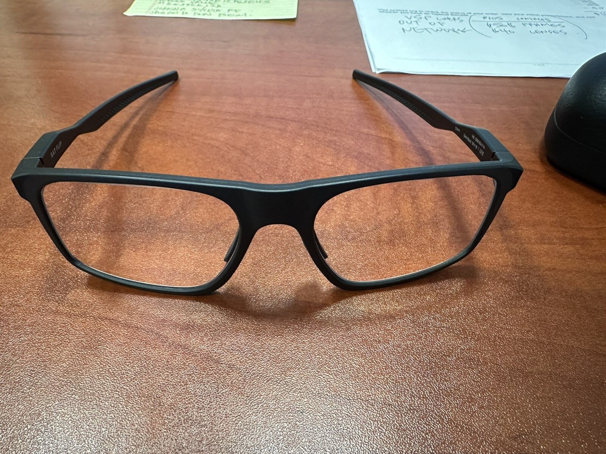 Oakley Men's Eyeglasses OX8183-0156 Bat Flip Satin Black Square