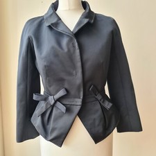 Paule Ka Black Blazer Jacket Size 38 Uk 10