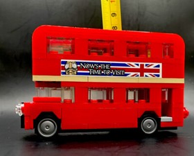 LEGO Creator London Double Deck bus #40220  118 pieces '211B Westminister' Used