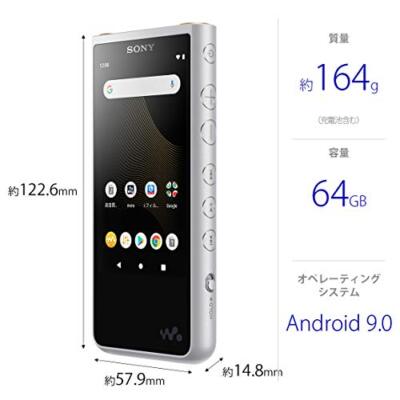 Sony Walkman ZX500 Black Portable MP3 Player - NWZX507B for Sony Walkman ZX500 Black Portable MP3 Player - NWZX507B for