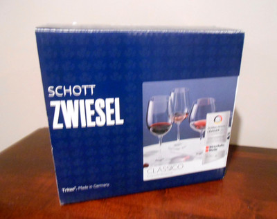 Schott Zwiesel Classico ~ Burgundy Wine Glasses Set of 6 Red Wine Glass GERMANY