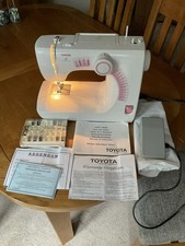 Toyota Sewing Machine SE13 Model RS2000 White Working Foot Pedal Instructions