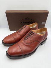 Church’s Vale Pebble Grain Brown Oxford Toe Caps Size 11.5  F Last 100 