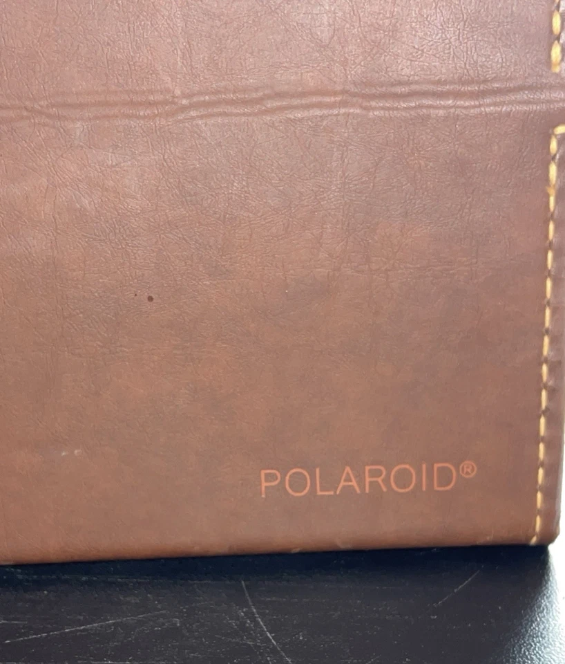Bolso de Transporte Polaroid SX-70 Land Camera Vintage Cuero Duro con Correa Usado en Excelente Condición Foto 2 de 4