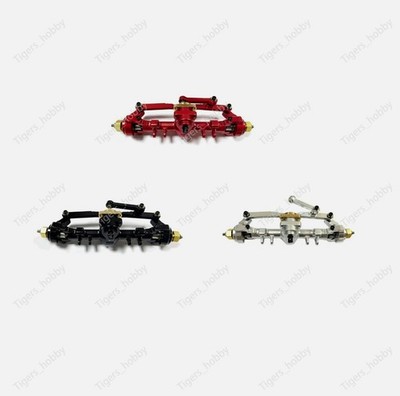 Aluminum metal Front bridge axle assembly Fits RC 1/24 Axial SCX24 Crawler car