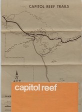 Capitol Reef National Park Brochure & Capitol Reef Trails Brochure Utah 