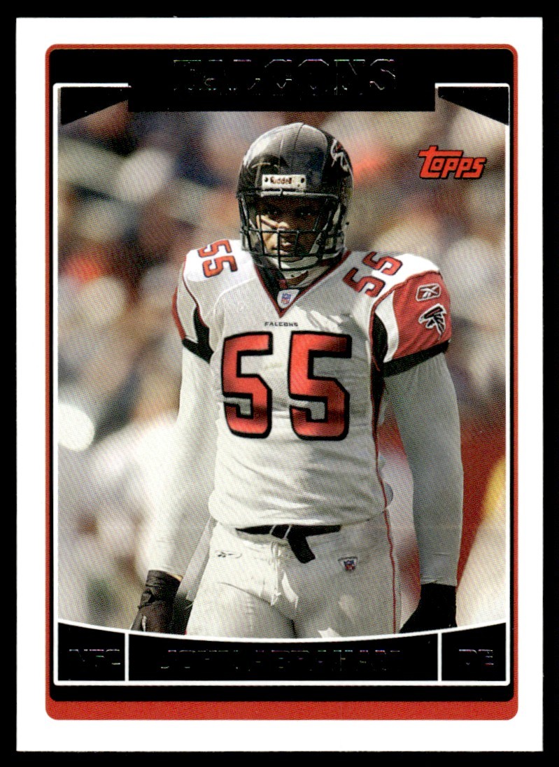 2006 TOPPS JOHN ABRAHAM #59 ATLANTA FALCONS 4154