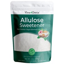 Allulose Sweetener 2 lb Zero Calorie Sugar Substitute Keto Baking