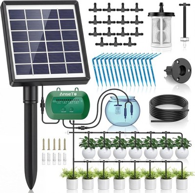 Solarautomatische Bewässerungssysteme 15 Meter 12 Modi Drip