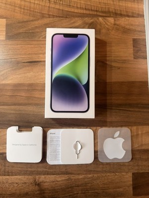 Apple iPhone 14 Lila Purple 128 GB Leerbox Karton