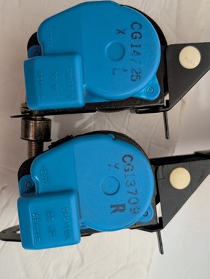 89-94 NISSAN 240SX S13 OEM REAR SEAT BELT RETRACTOR (L/R) PAIR SET