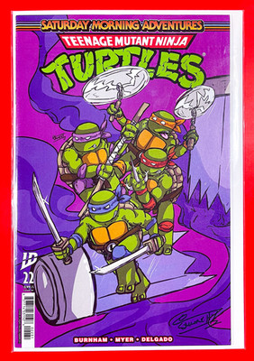 Teenage Mutant Ninja Turtles #22 | SIGNED by Smunchy Variant Cover Comic