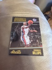 2016-17 Panini Studio #RO-CB Chauncey Billups Rising to the Occasion PISTONS