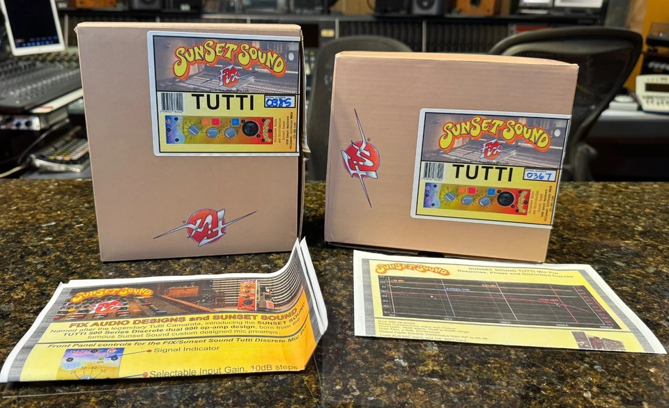 Tutti Sunset Sound, 500 series Microphone/Instrument Preamplifier - Image 3 of 4