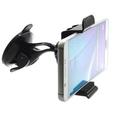 Car Mount Windshield Holder Glass Cradle Swivel Dock Suction for Smart Phones