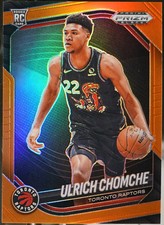 2024-25 Panini Prizm Black - Orange Basketball Ulrich Chomche #236 NM