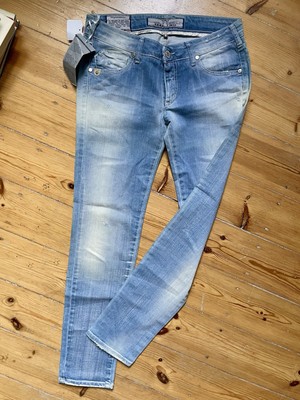 TAKE TWO Penelope Blue Jeans Stretch W31/L30 slim fit low waist skinny leg