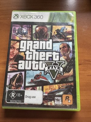 Grand Theft Auto 5 - Xbox 360 - DISC1+MANUAL/MAP  **NO DISC 2!**