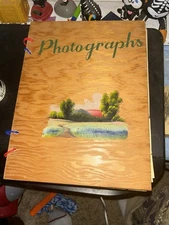 Vintage Photo Album Acrobatic Biplane Aircraft And German Motorcycles Circa 1943