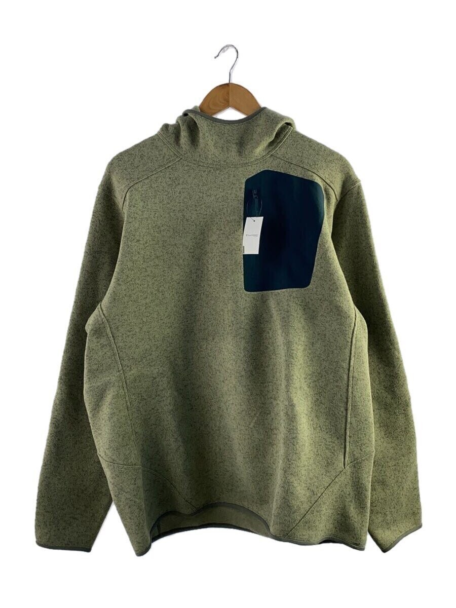 ARC'TERYX ARC TERYX COVERT PULLOVER FELPA CON CAPPUCCIO M Parker XL Poliestere KHK 29676 139762