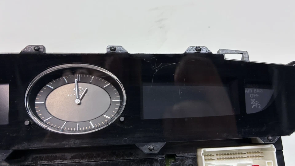 Infiniti G35 2005-2007 cupé reloj panel de temperatura tablero central OEM Foto 4 de 4