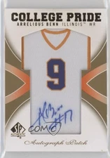 2010 SP Authentic College Pride Arrelious Benn #CP-AB RPA Rookie Patch Auto RC