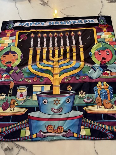 Lush Life Knot Wrap LUSH Cosmetics Scarf hanukkah Gift Wrap Alternative 27" sq
