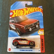 hot wheels🔥 super treasure hunt 🔥 73‘ Honda Civic Custom Rot🔥 HW Then And Now