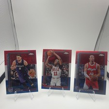 ToppsChrome Red White Blue NBA Lot3 Lavine Kings Dosunmu Bulls Kennard Grizzlies