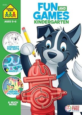 School Zone School Zone Fun and Games Kindergarten Act (Taschenbuch) (US IMPORT)