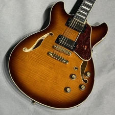 Ibanez As93Fm Vls Violin Sunburst Semi-Hollow #2